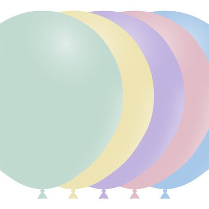 Gekleurde Ballonnen Pastel 45cm 25st van Balloonia koop je bij Partywinkel