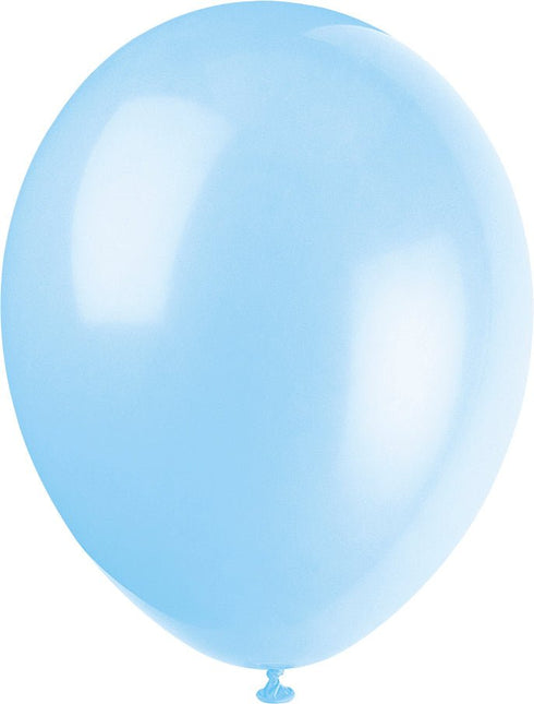 Gekleurde Ballonnen Pastel Glans 30cm 10st van Unique koop je bij Partywinkel