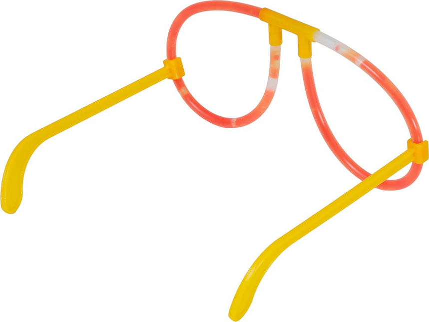 Gekleurde Bril Glow In The Dark van Fiestas Guirca koop je bij Partywinkel