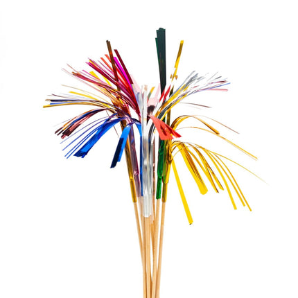 Gekleurde Cocktailprikkers Parasol Lang 10st van WeFiesta koop je bij Partywinkel