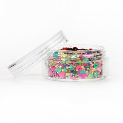 Gekleurde Glitters Disco van Superstar koop je bij Partywinkel