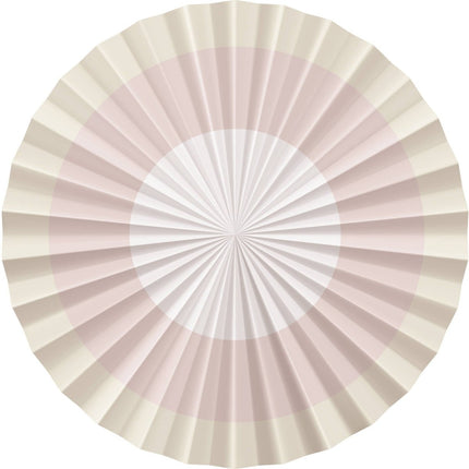 Gekleurde Papieren Waaiers Pastel 35cm 3st van Folat koop je bij Partywinkel