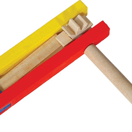 Gekleurde Ratel 14cm van Fiestas Guirca koop je bij Partywinkel