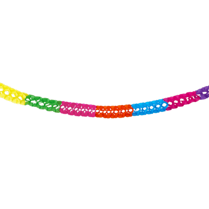 Gekleurde Slinger 6m van Paper Dreams koop je bij Partywinkel