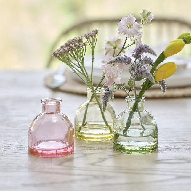 Gekleurde Tafeldecoratie Glas 3st van Ginger Ray koop je bij Partywinkel