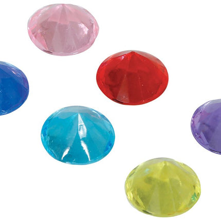 Gekleurde Uitdeelcadeautjes Edelstenen 1,5cm 50st van Fiestas Guirca koop je bij Partywinkel