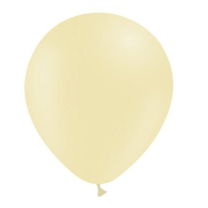 Gele Ballonnen Pastel 30cm 50st van Balloonia koop je bij Partywinkel