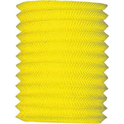 Gele Lampion 16cm van Haza Witbaard koop je bij Partywinkel