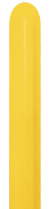 Gele Modellleerballonnen 7,6Cm Dik 1,52m 50st van Sempertex koop je bij Partywinkel