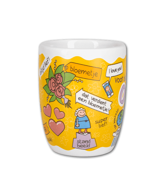 Gele Mok Oma van Paper Dreams koop je bij Partywinkel