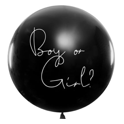 Gender Reveal Ballon Meisje 95cm van Partydeco koop je bij Partywinkel