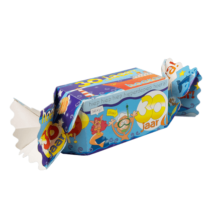 Geschenkdoosje 30 Jaar 26cm van Paper Dreams koop je bij Partywinkel