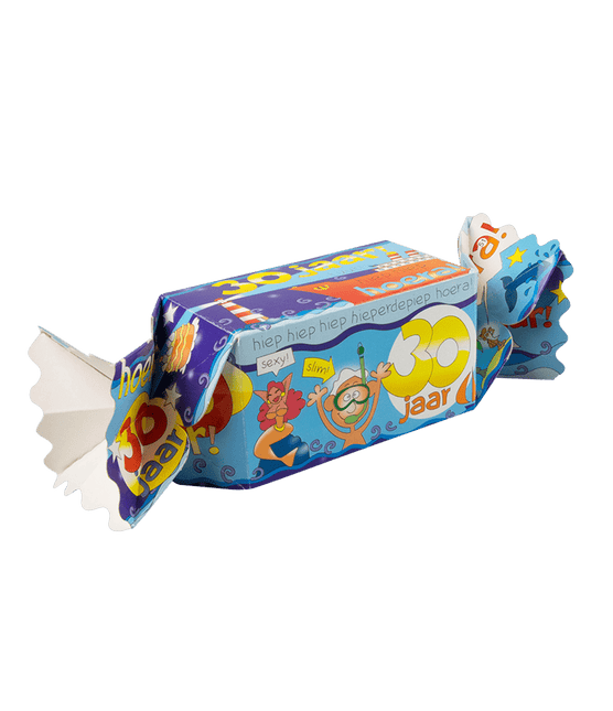 Geschenkdoosje 30 Jaar 26cm van Paper Dreams koop je bij Partywinkel