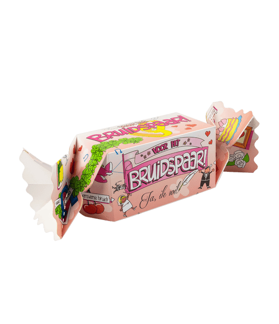 Geschenkdoosje Bruidspaar 26cm van Paper Dreams koop je bij Partywinkel