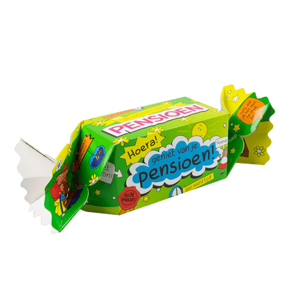 Geschenkdoosje Pensioen 26cm van Paper Dreams koop je bij Partywinkel