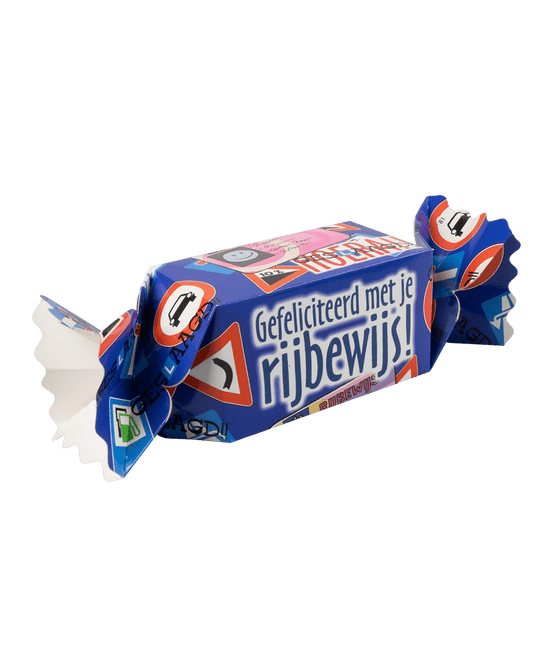 Geschenkdoosje Rijbewijs 26cm van Paper Dreams koop je bij Partywinkel