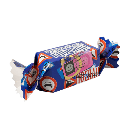 Geschenkdoosje Rijbewijs 26cm van Paper Dreams koop je bij Partywinkel
