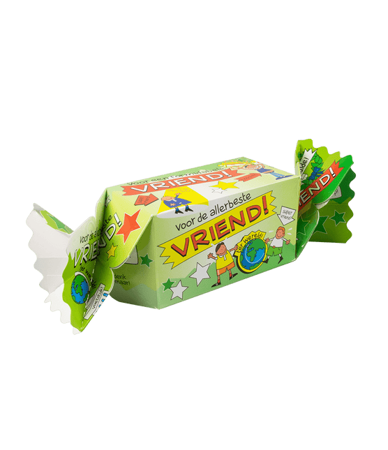 Geschenkdoosje Vriend 26cm van Paper Dreams koop je bij Partywinkel