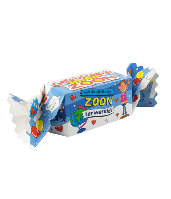 Geschenkdoosje Zoon 26cm van Paper Dreams koop je bij Partywinkel
