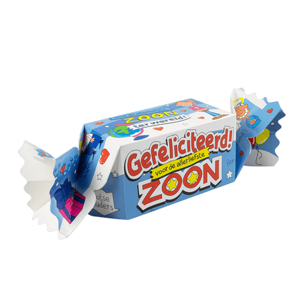 Geschenkdoosje Zoon 26cm van Paper Dreams koop je bij Partywinkel