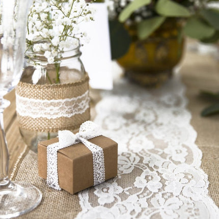 Geschenkdoosjes Kubus 6cm 10st van Partydeco koop je bij Partywinkel