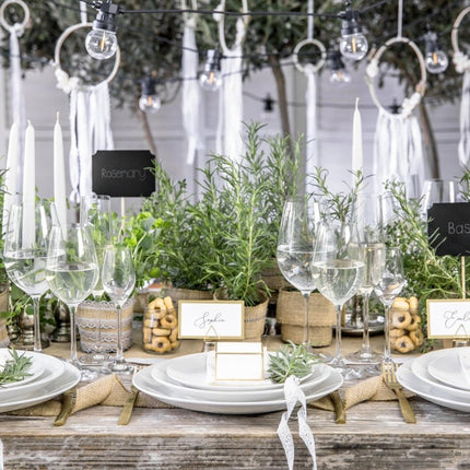 Geschenkdoosjes Rand Goud 6cm 10st van Partydeco koop je bij Partywinkel