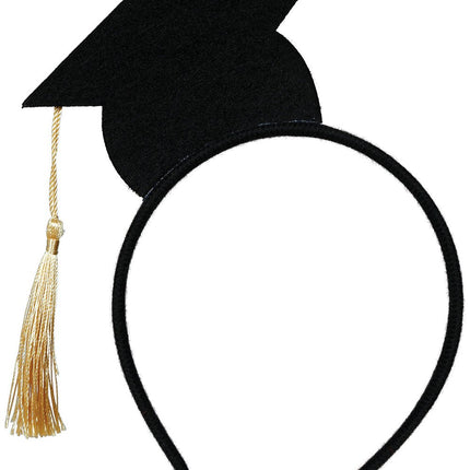 Geslaagd Haarband Zwart Goud van Fiestas Guirca koop je bij Partywinkel