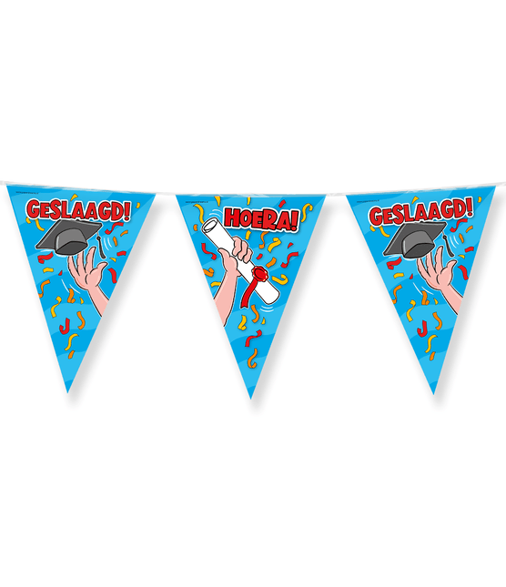 Geslaagd Slingers Carton 5m van Paper Dreams koop je bij Partywinkel