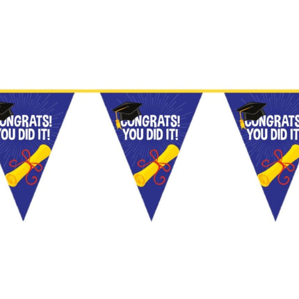 Geslaagd Slingers Congrats 10m van Folat koop je bij Partywinkel