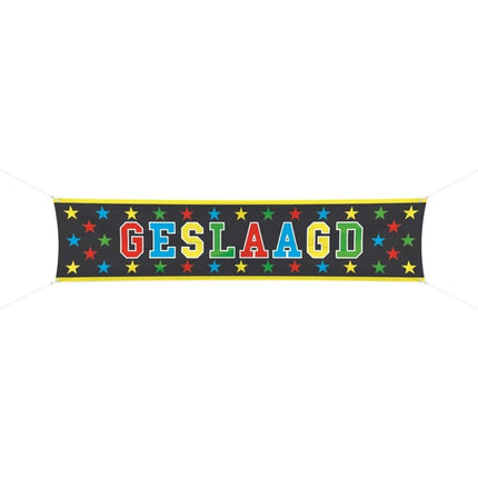 Geslaagd Vlag 1,8m van Folat koop je bij Partywinkel