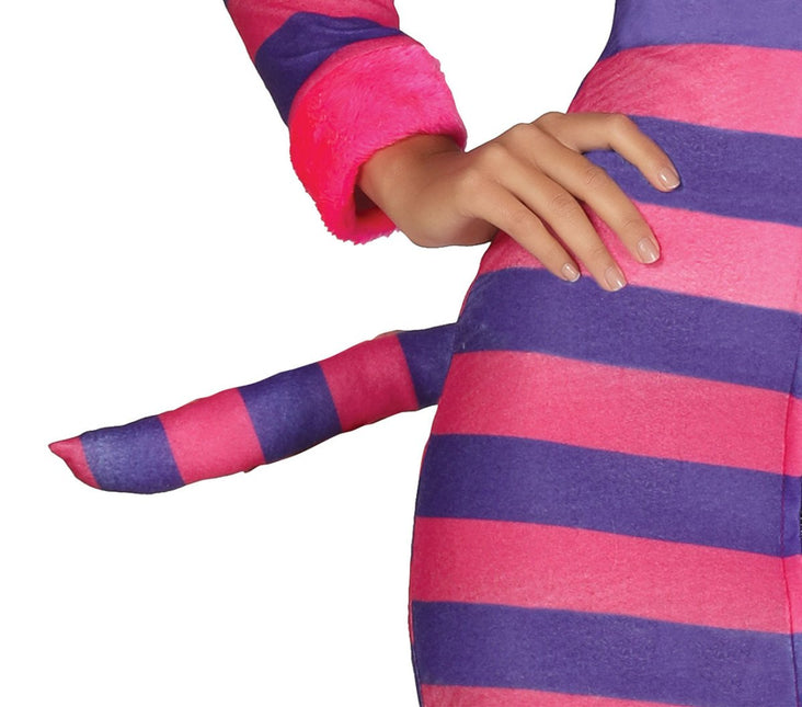 Gestreepte Kat Kostuum Dames van Fiestas Guirca koop je bij Partywinkel