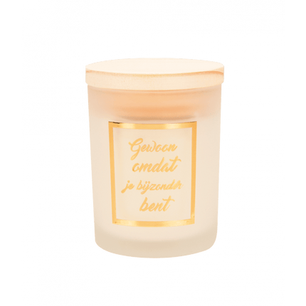 Geurkaars Bijzonder Wit van Paper Dreams koop je bij Partywinkel