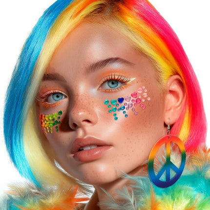 Gezichtsdecoratie Regenboog van Widmann koop je bij Partywinkel