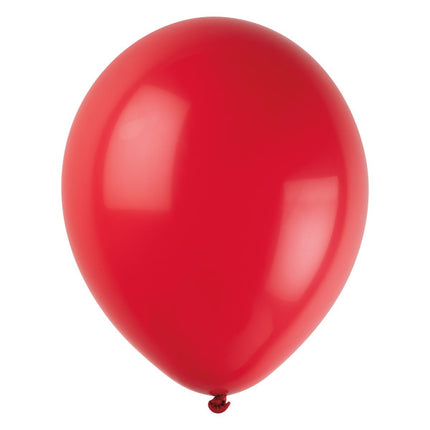 Røde balloner, 30 cm, 50 stk.