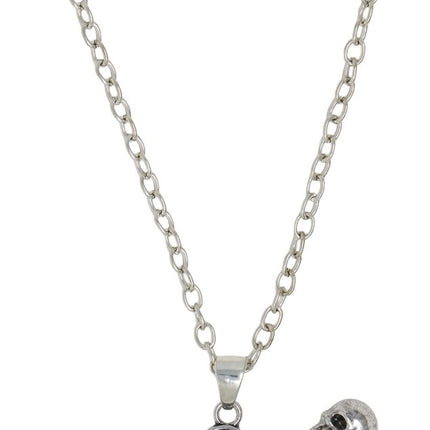 Gitaar Ketting Zwart Zilver van Fiestas Guirca koop je bij Partywinkel