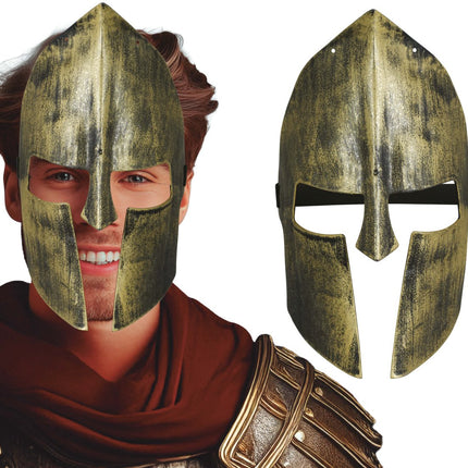 Gladiator Masker Goud Zilver van Fiestas Guirca koop je bij Partywinkel