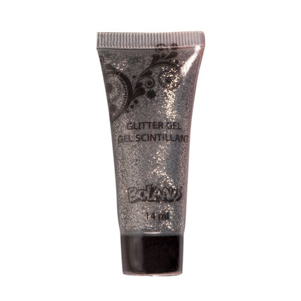 Glitter Gel Zilver 14ml van Boland koop je bij Partywinkel