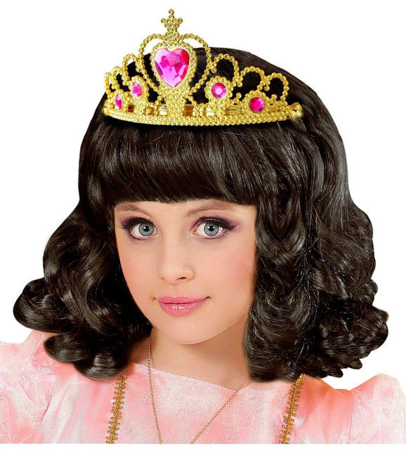 Goud Roze Tiara van Widmann koop je bij Partywinkel