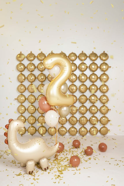 Goud Zilveren Backdrop Folie 1,7m van Partydeco koop je bij Partywinkel