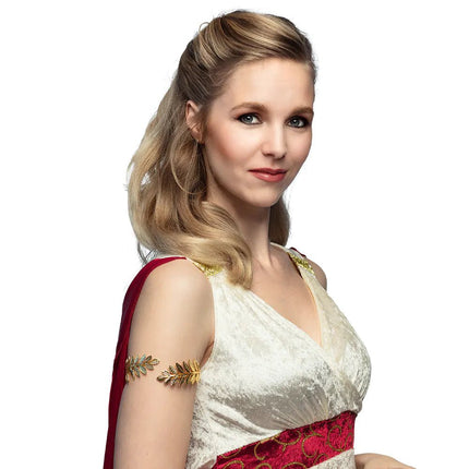 Gouden Armband Blad van Boland koop je bij Partywinkel