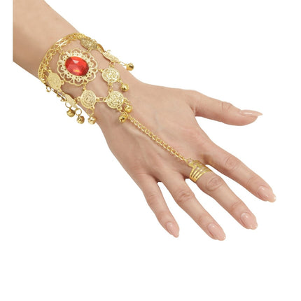 Gouden Armband Muntjes van Widmann koop je bij Partywinkel