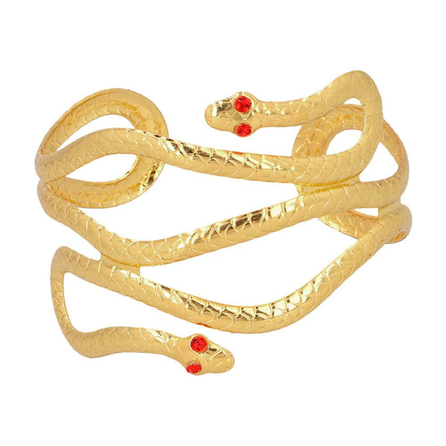 Gouden Armband Slang van Boland koop je bij Partywinkel