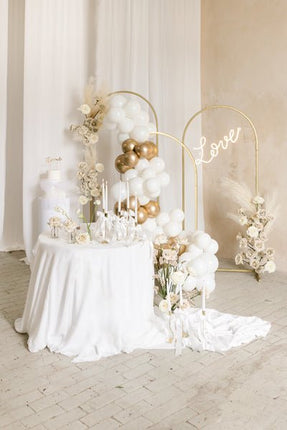 Gouden Backdrop Frame 1,18m van Partydeco koop je bij Partywinkel