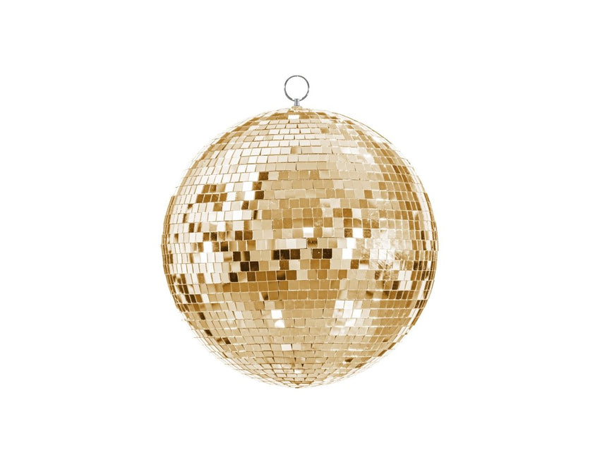 Gouden Discobal 30cm van Partydeco koop je bij Partywinkel