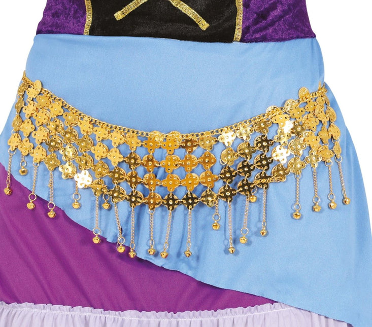 Gouden Heupketting van Fiestas Guirca koop je bij Partywinkel