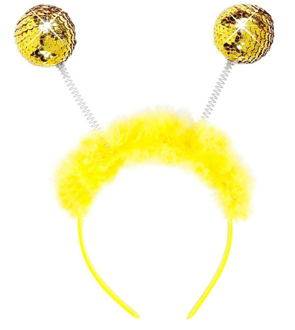 Gouden Hoofdband Discoballen van Widmann koop je bij Partywinkel