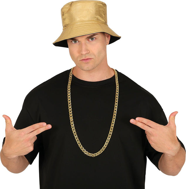 Gouden Ketting 1m van Fiestas Guirca koop je bij Partywinkel