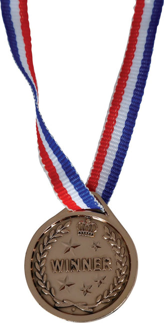 Gouden Medaille 4cm van Fiestas Guirca koop je bij Partywinkel