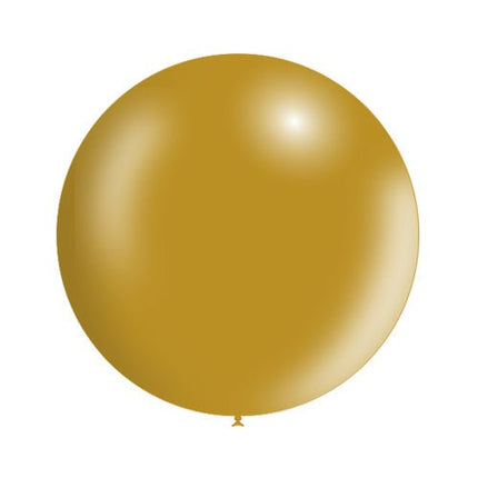 Gouden Reuze Ballon Metallic 60cm van Balloonia koop je bij Partywinkel