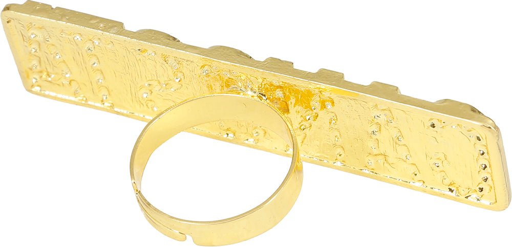 Gouden Ring Gangsta van Fiestas Guirca koop je bij Partywinkel